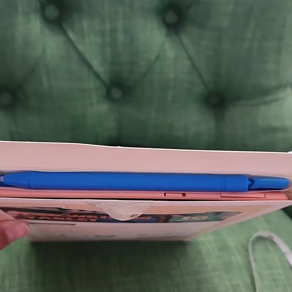 LCD Writing Tablet Set - Blue and Pink
